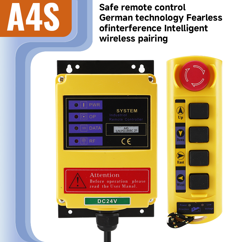 Diy Electronics Button - A4S Controle Remoto Industrial, Controle Hidráulico,