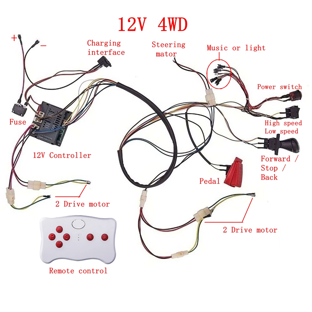 Diy Electronics Button - DIY modificado fio e interruptor kit