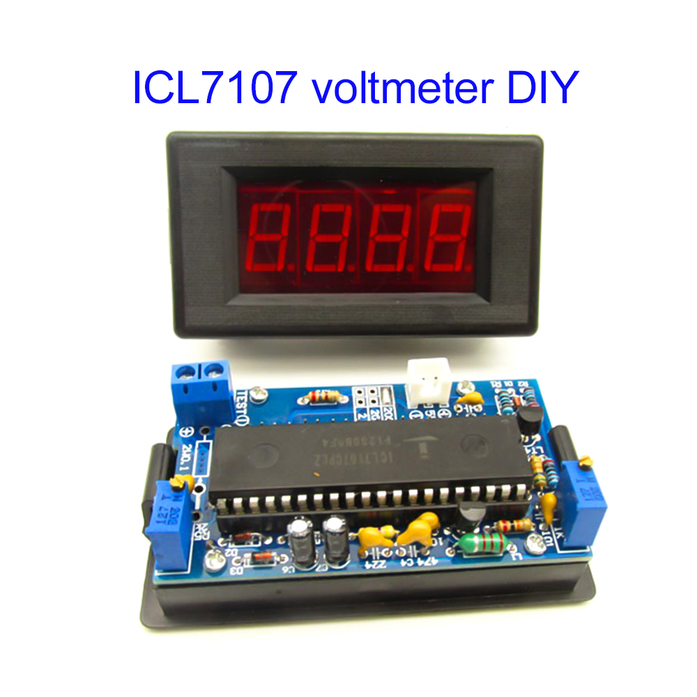 Diy Electronics Components Kit - Kit DIY de Peças para Voltímetro
