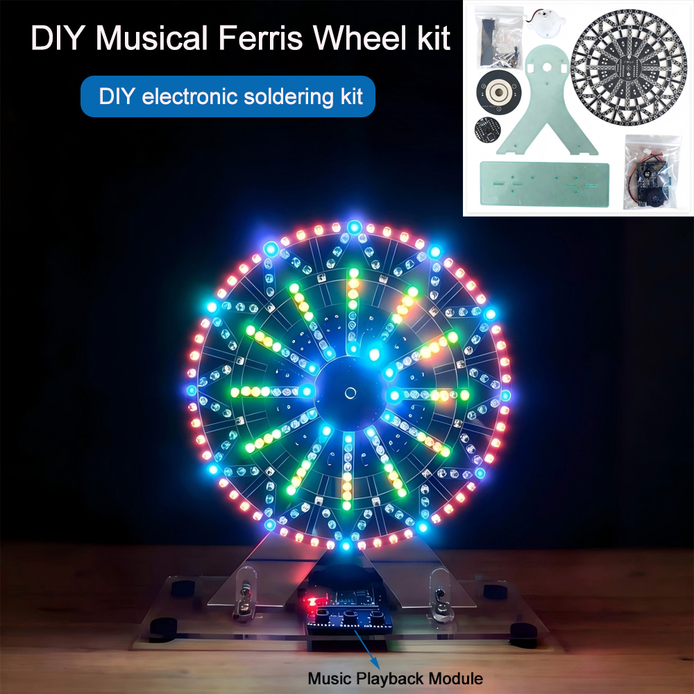 Diy Electronics Button - Kits eletrônicos DIY: Roda Gigante Musical