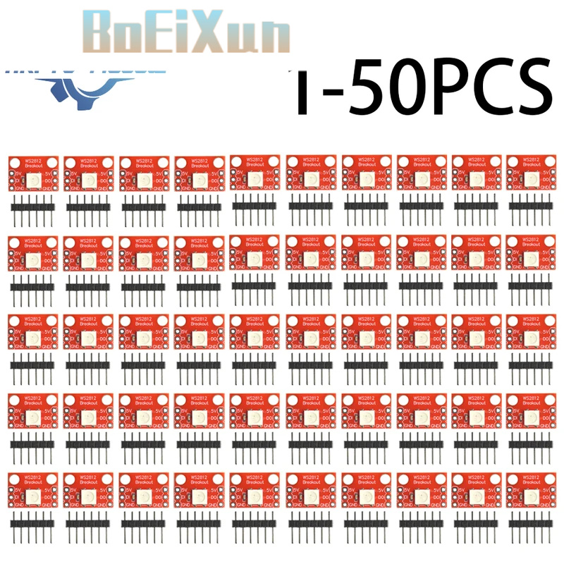 Diy Electronics Address - 1-50 peças Módulo Breakout LED RGB