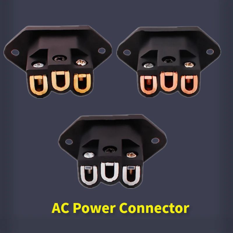 Diy Electronics Audio - Conector de alimentação ac de 3