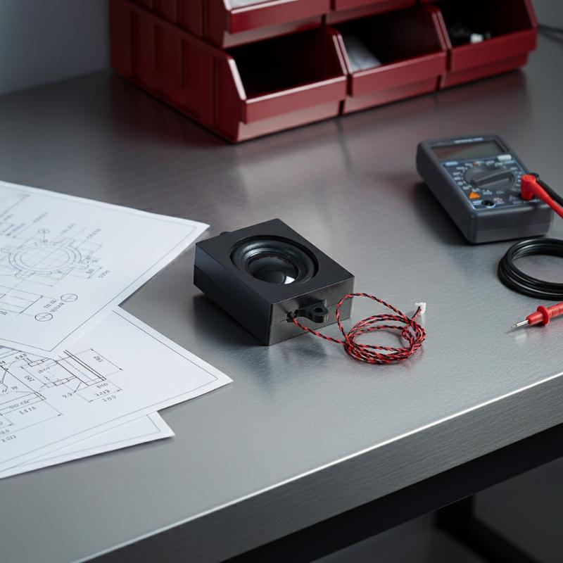 Diy Electronics Audio - Mini Alto-falante Fechado 4x5W 50x45mm Caixa