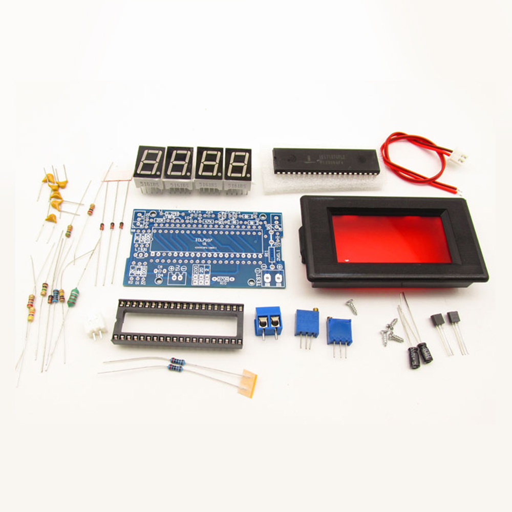Kit DIY de Peças para Voltímet - Diy Electronics Components Kit avaliação e preço