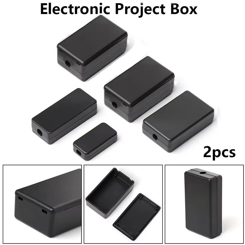 2 pçs plástico à prova dwaterp - Diy Electronics Storage avaliação e preço