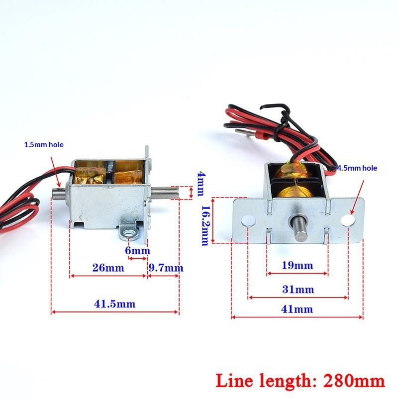 1 Peça Solenoide Eletromagnéti - Diy Electronics Project avaliação e preço