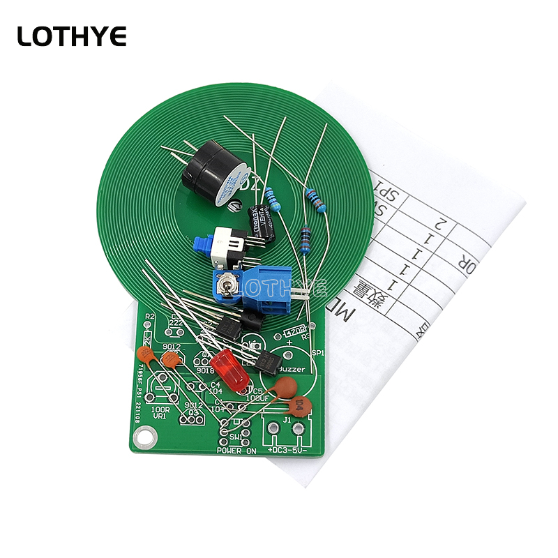 Kit detector de metais dc 3v-5 - Diy Elektronik avaliação e preço