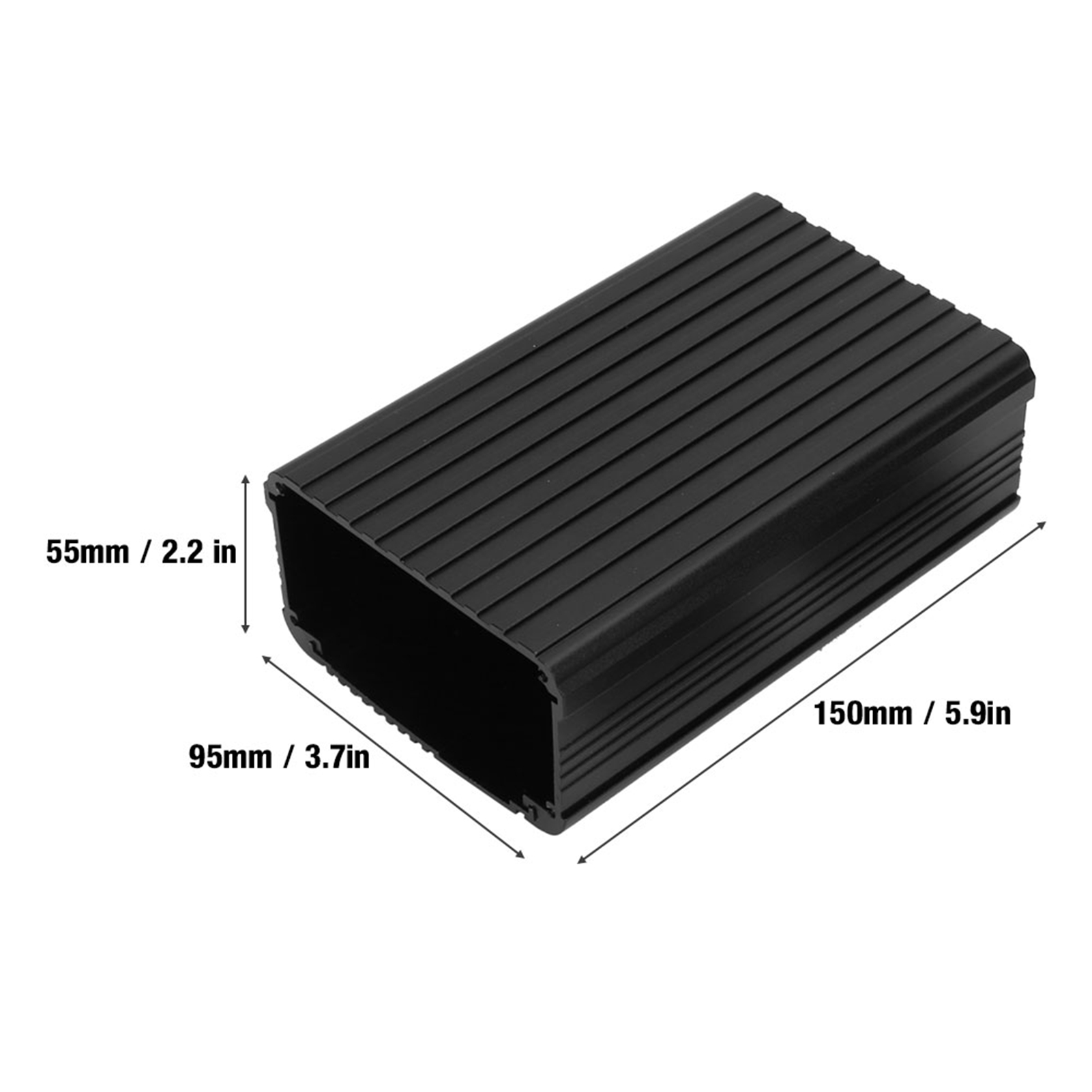 Caixa de resfriamento de alumí - Diy Electronics Storage avaliação e preço