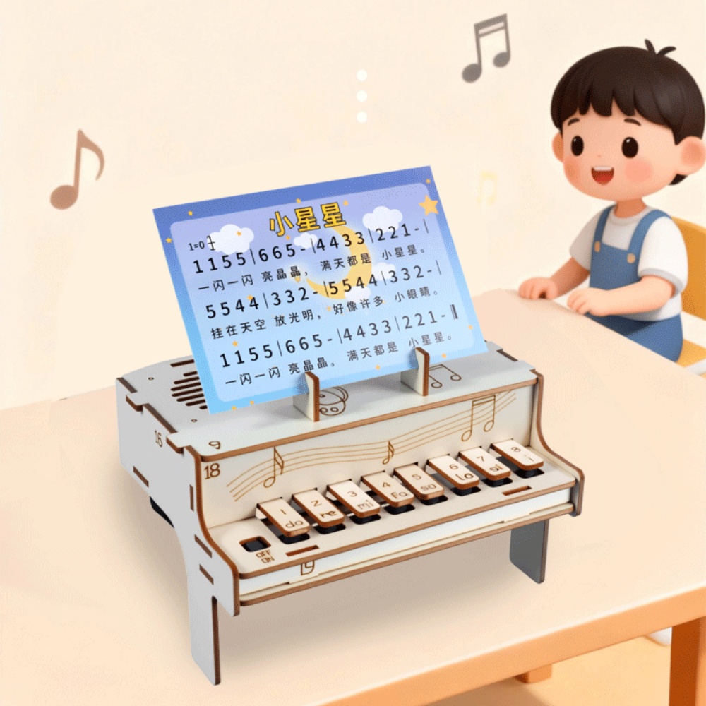 Kit de Montagem DIY de Piano E - Diy Electronics Components Kit avaliação e preço
