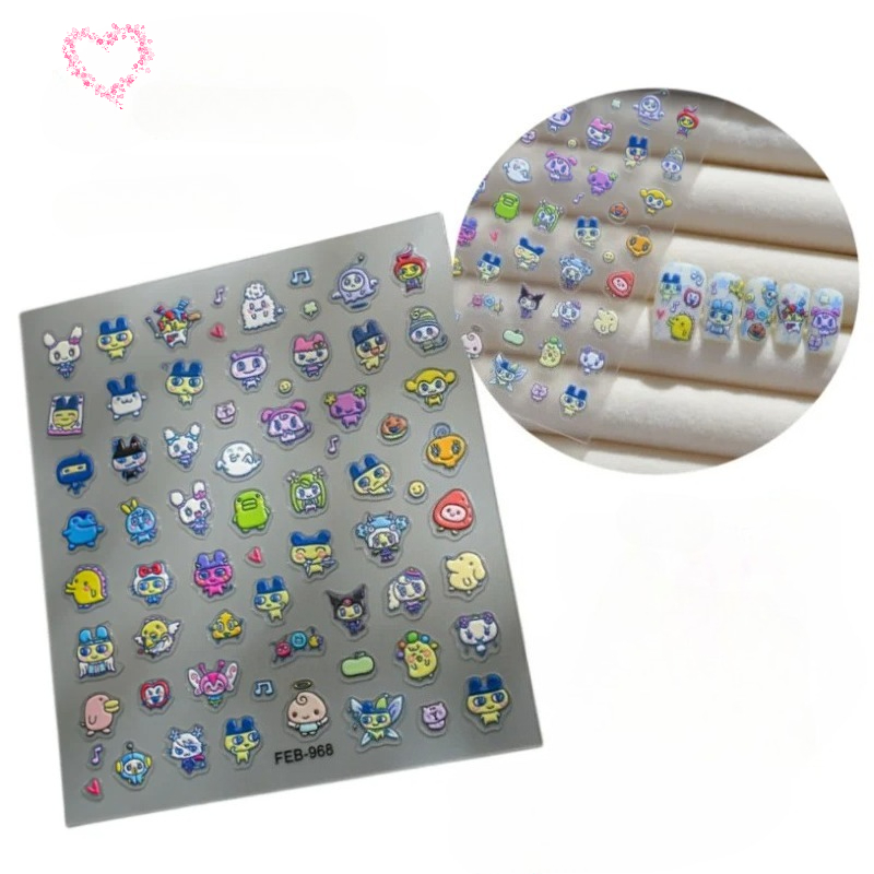 Novos Adesivos de Unha 3D em R - Diy Electronics Components Kit avaliação e preço