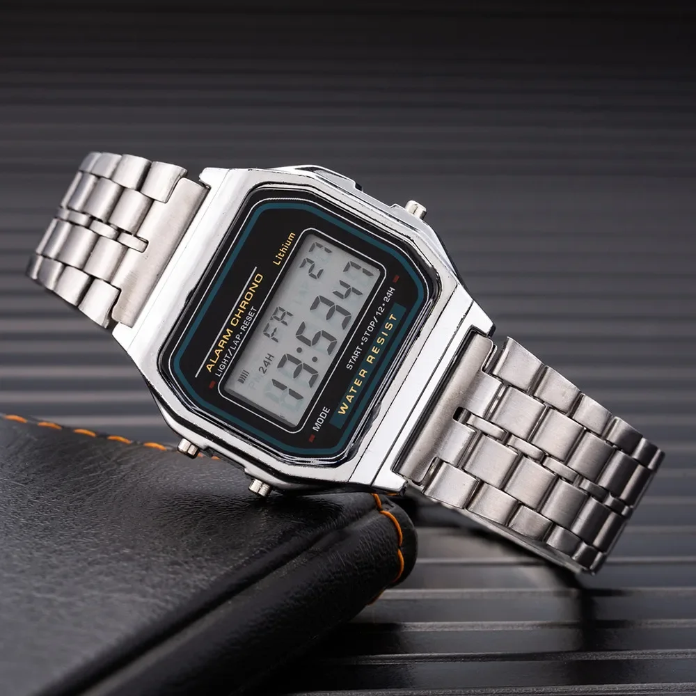 Moda digital relógios masculin - Diy Electronics Watch avaliação e preço