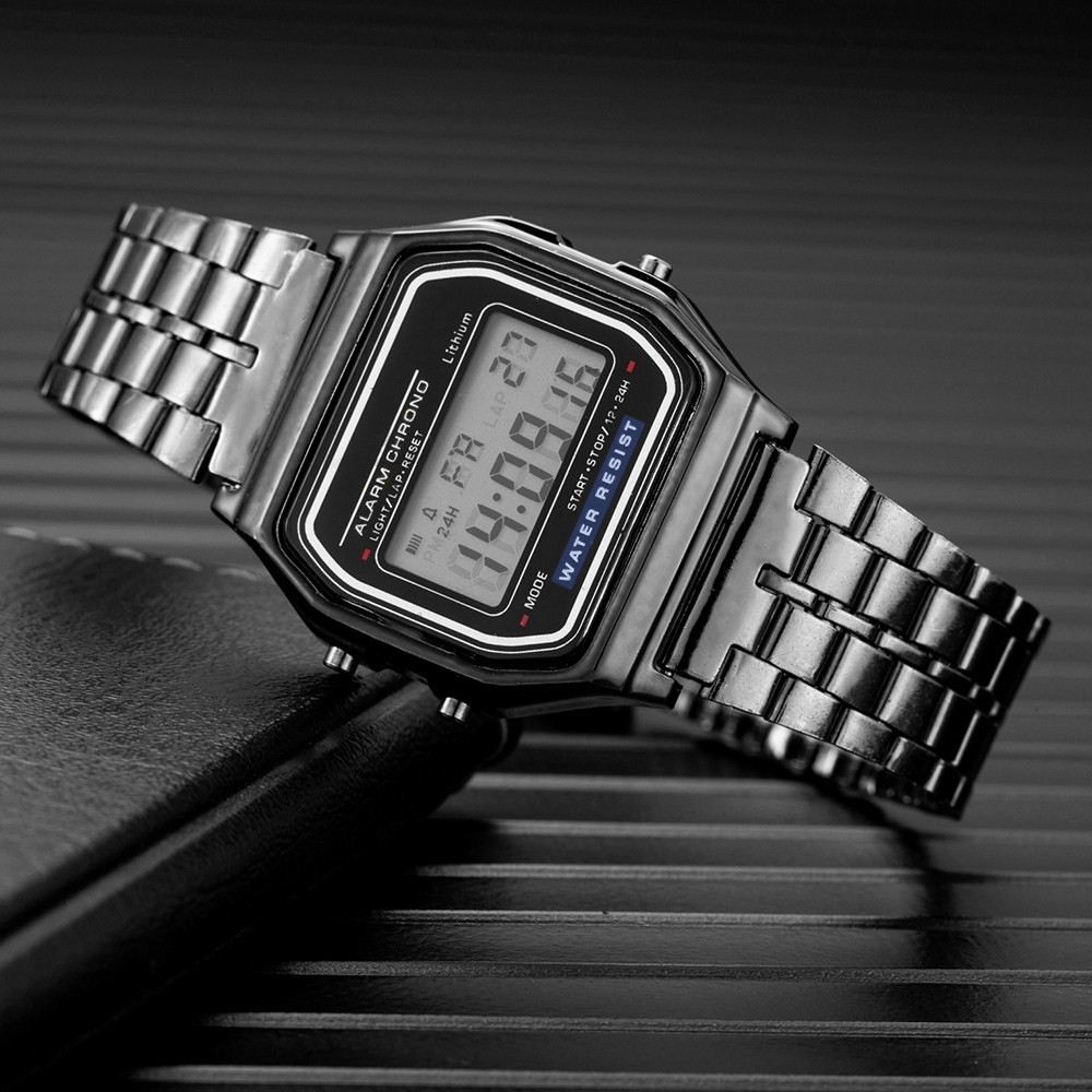 Moda digital relógios masculin - Diy Electronics Watch avaliação e preço
