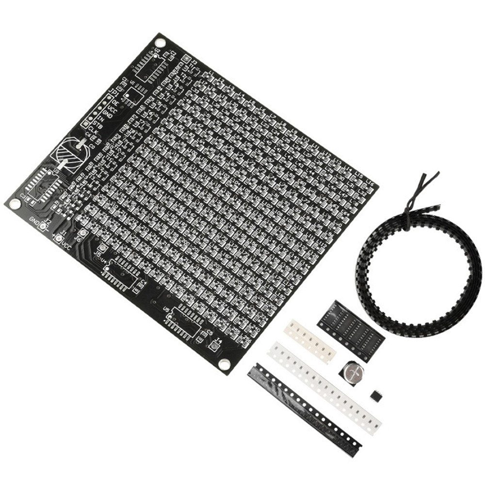 64/256 led smd matriz de ponto - Diy Electronics Components Kit avaliação e preço